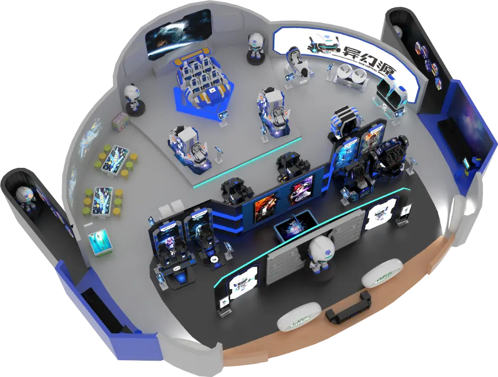 YHY VR theme park rendergraph 2