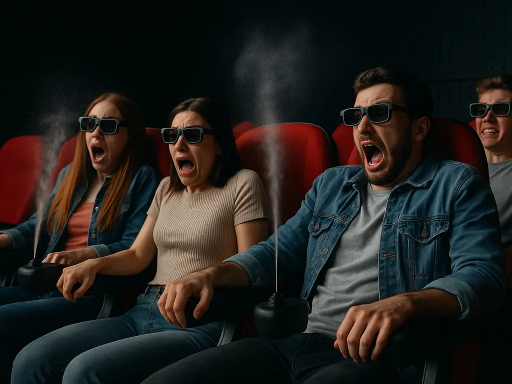 what is the difference between 3d and 4d movies 5